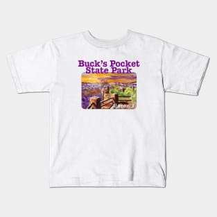 Buck's Pocket State Park, Alabama Kids T-Shirt